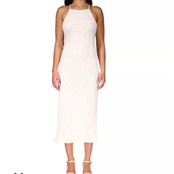 Sanctuary Women's Crochet Into The Night Midi Dress - Picture 1 of 7